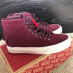 VANS & REG SK8-HI MOCCASIN HIGH-TOP SNEAKERS